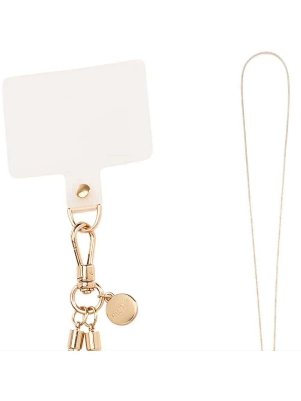 $60 Kate Spade ♠️ Phone Crossbody CHAIN - Heart of Gold NWT Universal Fit - Picture 10 of 10